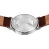 BERING Mens Unisex Air Titanium Navy×Brown 18640-505 （ベーリング メンズ ユニセックス 腕時計 エアチタニウム 青文字盤×ブラウンレザー）