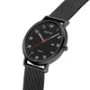 BERING Mens Unisex Air Titanium Black×Black 18640-122 （ベーリング メンズ ユニセックス 腕時計 エアチタニウム 黒文字盤×ブラックメッシュベルト）