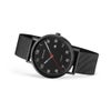 BERING Mens Unisex Air Titanium Black×Black 18640-122 （ベーリング メンズ ユニセックス 腕時計 エアチタニウム 黒文字盤×ブラックメッシュベルト）