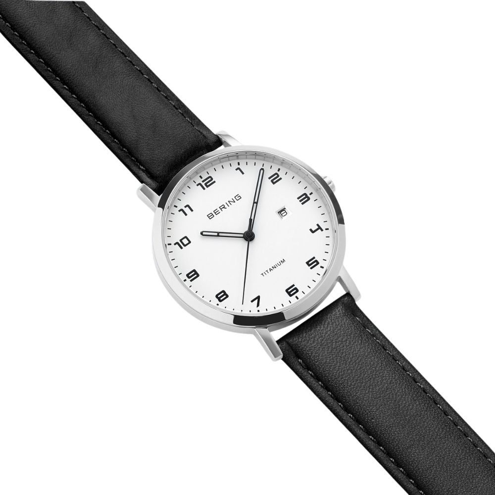 BERING Pair Watch Air Titanium 18640-404 18634-404 （ベーリング 腕時計 ペアウォッチ エアチタニウム ホワイト×ブラック）