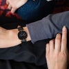BERING Pair Watch Changes 14240-005 14236-166 （ベーリング 腕時計 ペアウォッチ チェンジズ スレートグレイ×イエローゴールド＆ブラック×ローズゴールド）