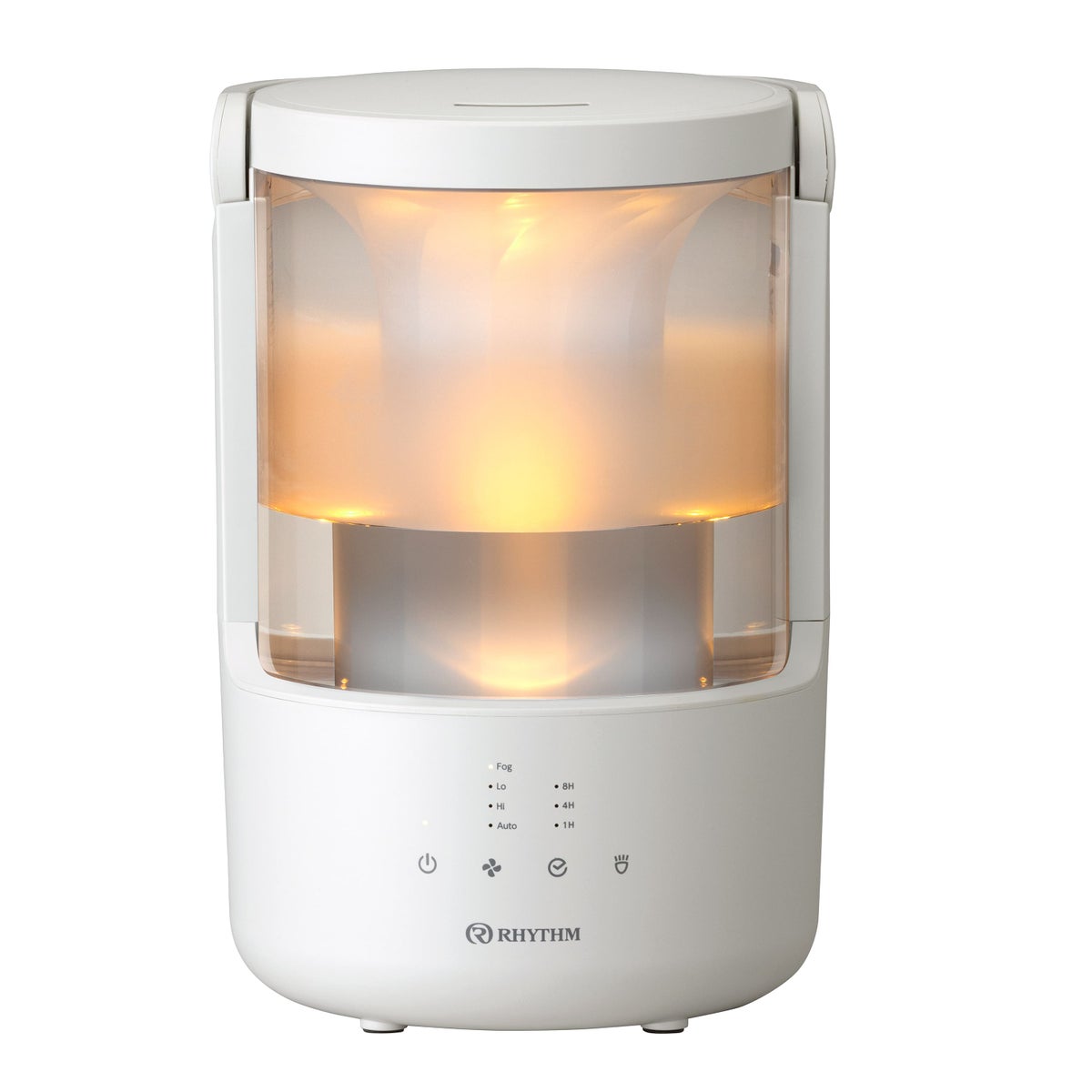 リズム プールレス超音波加湿器 ミスト250 ライトグレー/ウォームグレー (RHYTHM MIST 250 9YYA64RH)